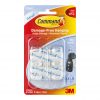 Command Hook 17006CLR Mini Clear Pk/6