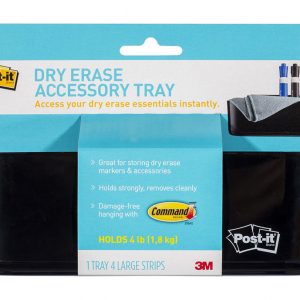 Post-it Whiteboard Tray DEFTRAY Dry Erase Accessory