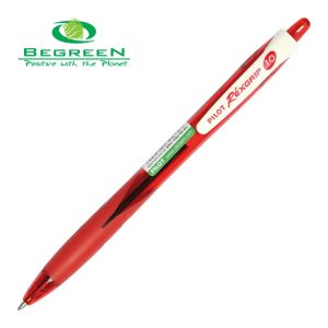 Pilot BeGreen Rexgrip Ballpoint Medium Red (BRG-10M-RR-BG)