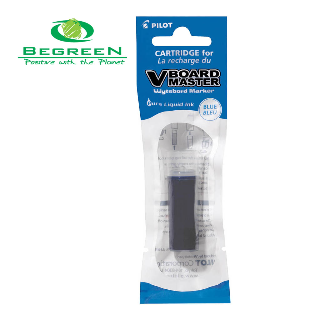 Pilot BeGreen V Board Whiteboard Marker Blue Refill (WBS-VBM-L)