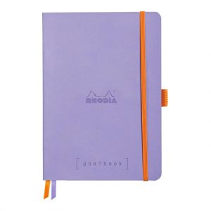Rhodiarama Goalbook A5 Dotted Iris Blue