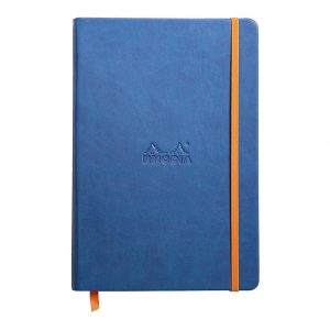 Rhodiarama Hardcover Notebook A5 Lined Sapphire