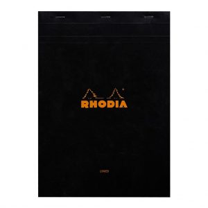 Rhodia Bloc Pad No. 18 A4 Lined Black