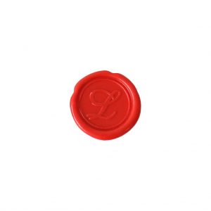 Herbin Wooden Handle Round Seal Copperplate L