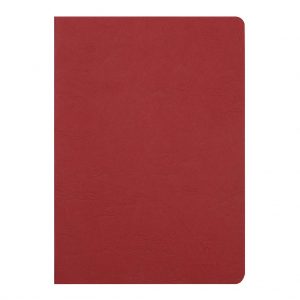 Age Bag Notebook A4 Lined Red