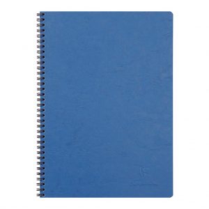 Age Bag Spiral Notebook A4 Lined Blue