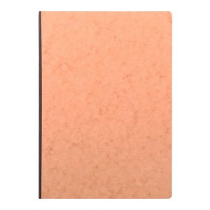 Age Bag Clothbound Notebook A4 Blank Tobacco