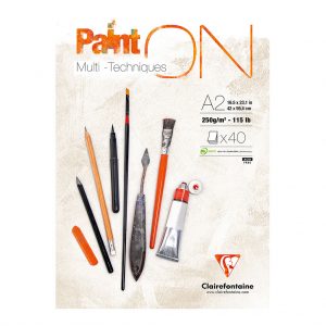 PaintON Pad White A2 40sh