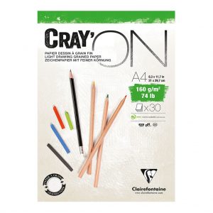 CrayON Pad A4 160g 30sh