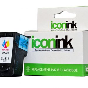 Icon Remanufactured Canon CL511 Colour Ink Cartridge
