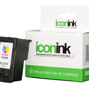 Icon Remanufactured Canon CL513 Colour Ink Cartridge