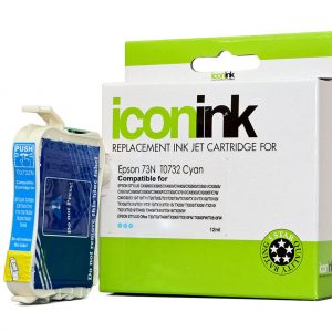 Icon Compatible Epson 73N Cyan Ink Cartridge