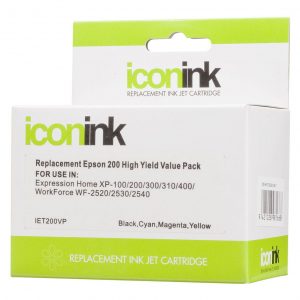 Icon Compatible Epson 200XL BCMY Ink Value Pack
