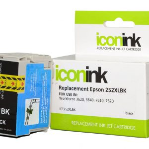 Icon Compatible Epson 252XL C13T253192 Black Ink Cartridge