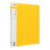 Icon Display Book A4 with Insert Spine 20 Pocket Yellow