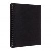 Icon Refillable Display Book 20 Pocket Black