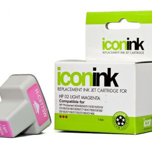 Icon Compatible HP 02 Light Magenta Ink Cartridge (C8775WA)