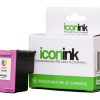 Icon Remanufactured HP 60 Colour XL Ink Cartridge (CC644WA)