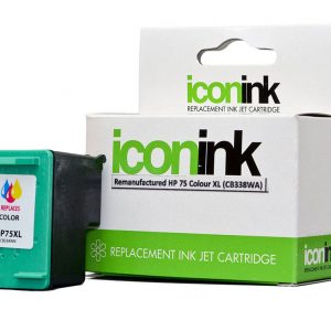 Icon Remanufactured HP 75 Colour XL Ink Cartridge (CB338WA)