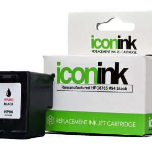 Icon Remanufactured HP 94 Black Ink Cartridge (C8765WA)