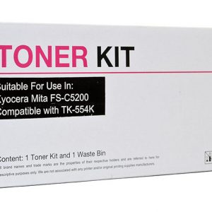 Icon Compatible Kyocera TK554 Black Toner Cartridge