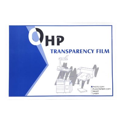 OHP Transparency Film A4 100mic Pack 100