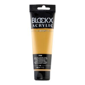 BLOCKX Acrylic Tube Chrome Yellow Titanium 120ml
