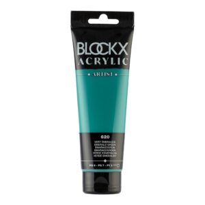 BLOCKX Acrylic Tube Emerald Green 120ml