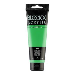 BLOCKX Acrylic Tube Fluro Green 120ml