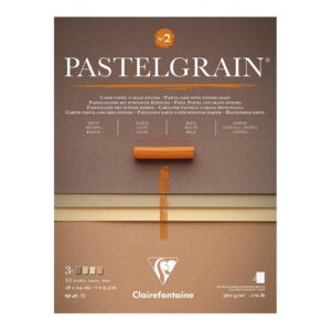 PastelGrain Pad No.2 18x24cm 12sh