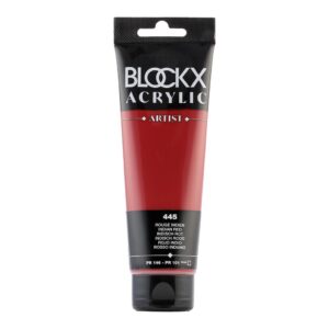 BLOCKX Acrylic Tube Indian Red 120ml