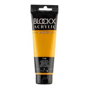 BLOCKX Acrylic Tube Indian Yellow 120ml