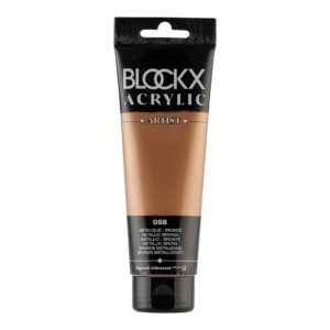 BLOCKX Acrylic Tube Metallic Bronze 120ml
