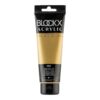 BLOCKX Acrylic Tube Metallic Gold 120ml