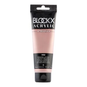BLOCKX Acrylic Tube Metallic Rose Gold 120ml