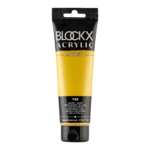BLOCKX Acrylic Tube Pearlescent Yellow 120ml