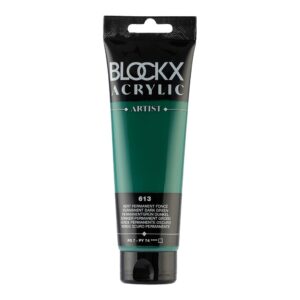 BLOCKX Acrylic Tube Permanent Dark Green 120ml