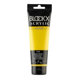 BLOCKX Acrylic Tube Primary Yellow 120ml
