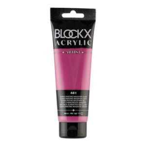 BLOCKX Acrylic Tube Quinacridone Light Magenta 120ml