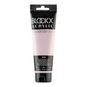 BLOCKX Acrylic Tube Quinacridone Pink 120ml
