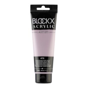 BLOCKX Acrylic Tube Quinacridone Pink Violet 120ml