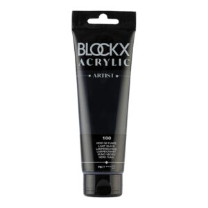 BLOCKX Acrylic Tube Smoke Black 120ml