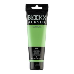 BLOCKX Acrylic Tube Yellow Green 120ml