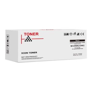 Icon Compatible HP W1340A (134A) Black Toner Cartridge