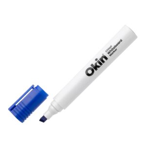 Okin Whiteboard Marker Chisel Tip Blue