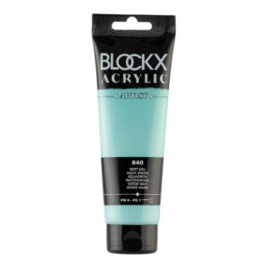 BLOCKX Acrylic Tube Aqua Green 120ml