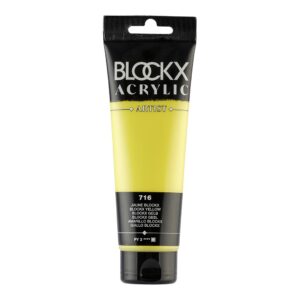BLOCKX Acrylic Tube Blockx Yellow 120ml