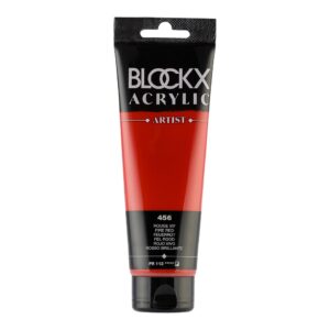 BLOCKX Acrylic Tube Bright Red 120ml