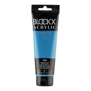 BLOCKX Acrylic Tube Brilliant Blue 120ml