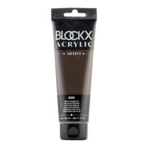 BLOCKX Acrylic Tube Brown Vandijck 120ml